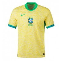 Maglia Calcio Brasile Prima Divisa Copa America 2024 Manica Corta